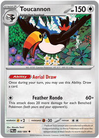 Toucannon (Stage 2 Pokémon) (PBL-068/084) (Uncommon)