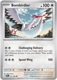 Bombirdier (Basic Pokémon) (PBL-071/084) (Common)