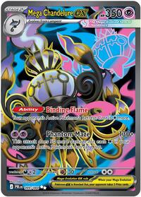 Mega Chandelure ex (Stage 2 Pokémon) (PBL-099/084) (Ultra Rare)