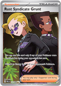 Rust Syndicate Grunt (Trainer) (PBL-112/084) (Ultra Rare)