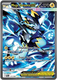 Mega Zeraora ex (Basic Pokémon) (PBL-114/084) (Special Illustration Rare)