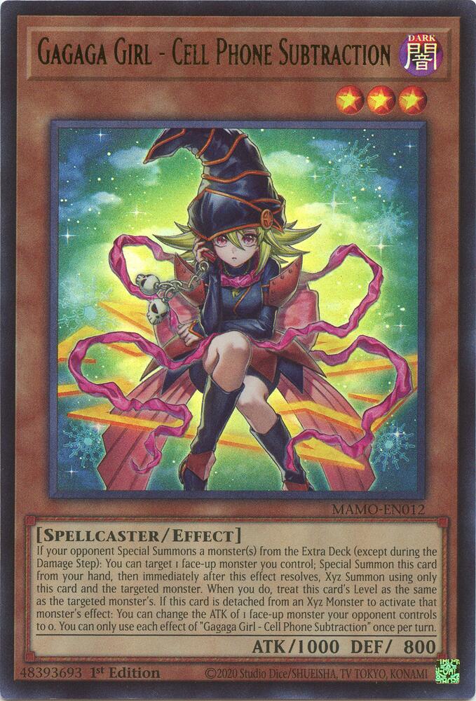 Gagaga Girl - Cell Phone Subtraction (Monster) (MAMO-EN012)
