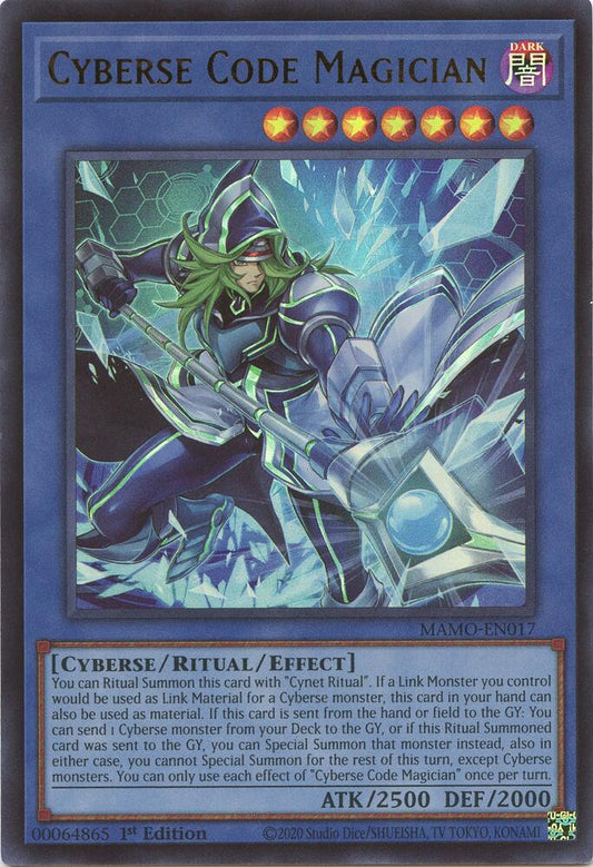 Cyberse Code Magician (Monster) (MAMO-EN017)