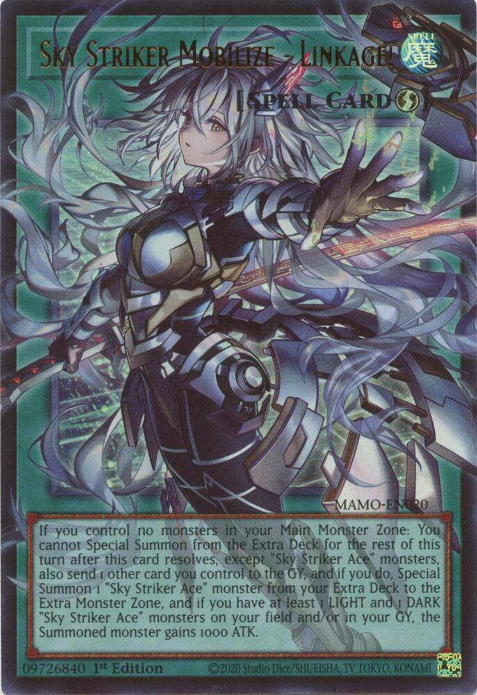 Sky Striker Mobilize - Linkage! (Spell) (MAMO-EN020)