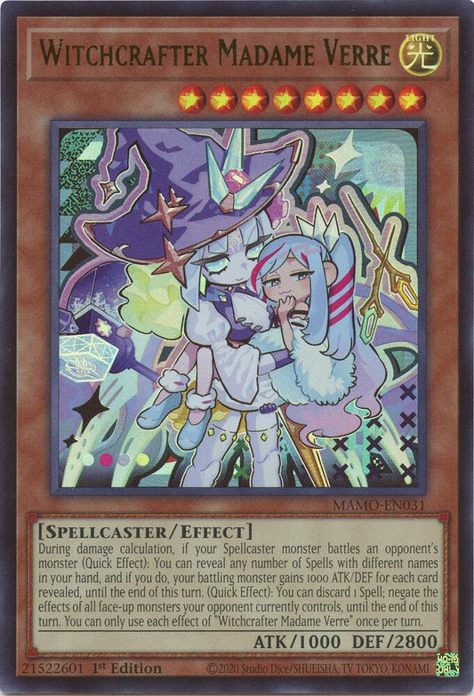 Witchcrafter Madame Verre (Monster) (MAMO-EN031)