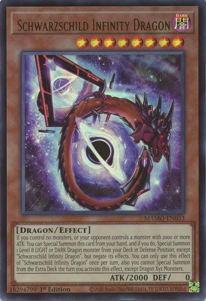 Schwarzschild Infinity Dragon (Monster) (MAMO-EN053)