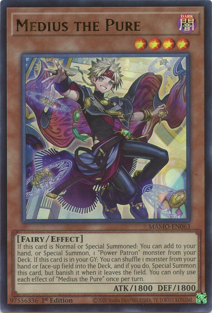 Medius the Pure (Monster) (MAMO-EN063)