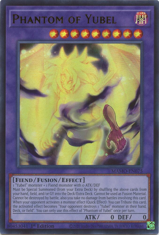 Phantom of Yubel (Monster) (MAMO-EN075)