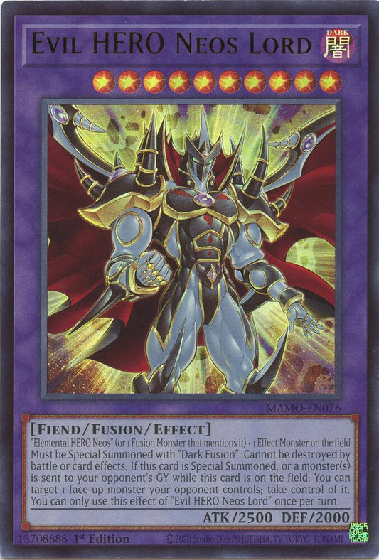 Evil HERO Neos Lord (Monster) (MAMO-EN076)