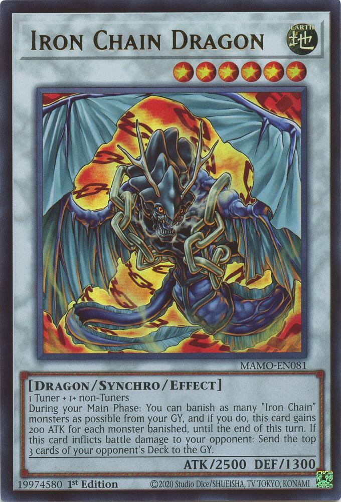 Iron Chain Dragon (Monster) (MAMO-EN081)