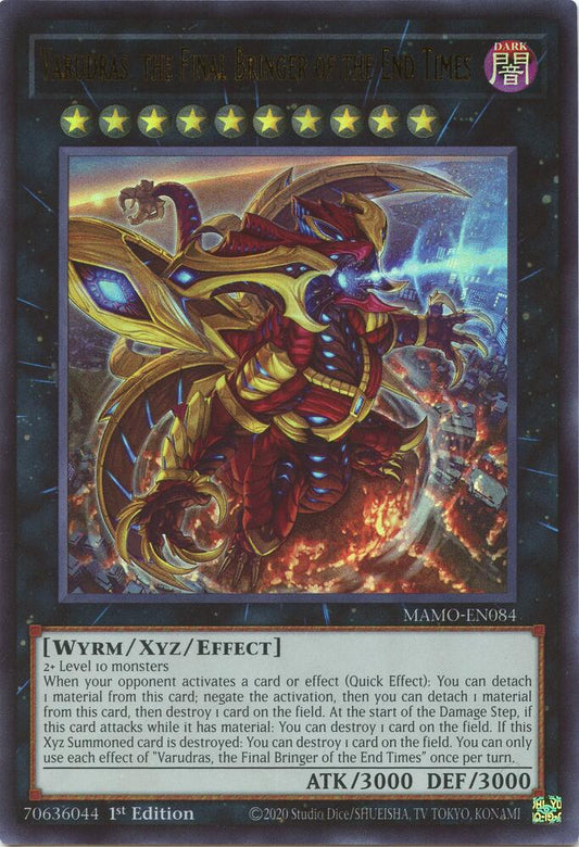 Varudras, the Final Bringer of the End Times (Monster) (MAMO-EN084)