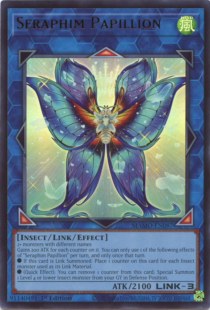 Seraphim Papillion (Monster) (MAMO-EN087)