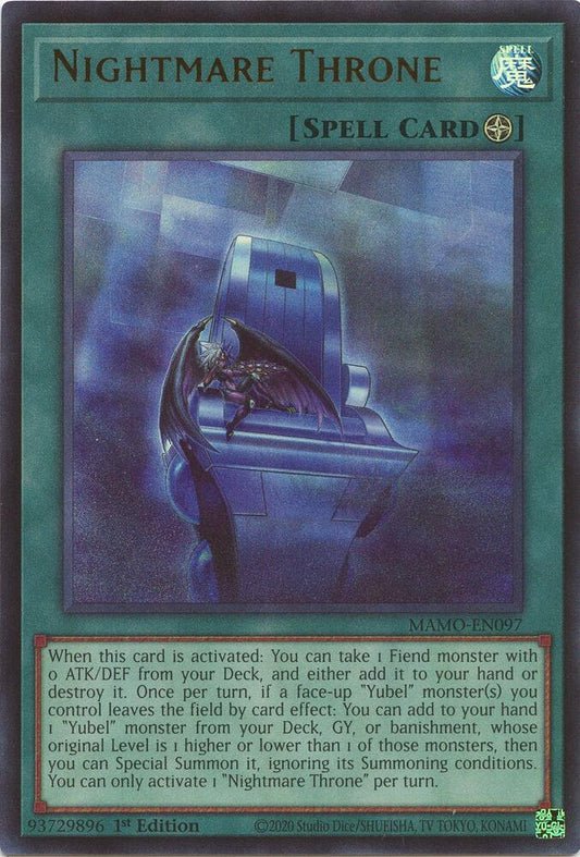 Nightmare Throne (Spell) (MAMO-EN097)