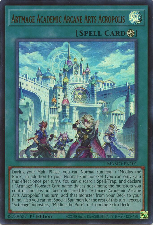 Artmage Academic Arcane Arts Acropolis (Spell) (MAMO-EN101)