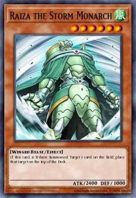Raiza the Storm Monarch (MONSTER) (RA03-EN180) (PS/QCSE)