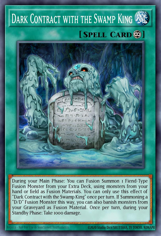 Dark Contract with the Swamp King (SPELL) (GFP2-EN160) (UR)