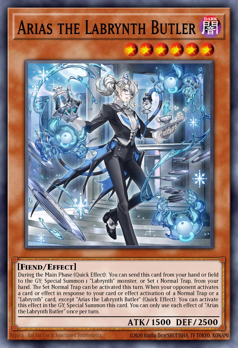 Arias the Labrynth Butler (MONSTER) (RA05-EN028)