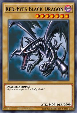 Red-Eyes Black Dragon (MONSTER) (LOB-EN070) (ULTRA RARE)