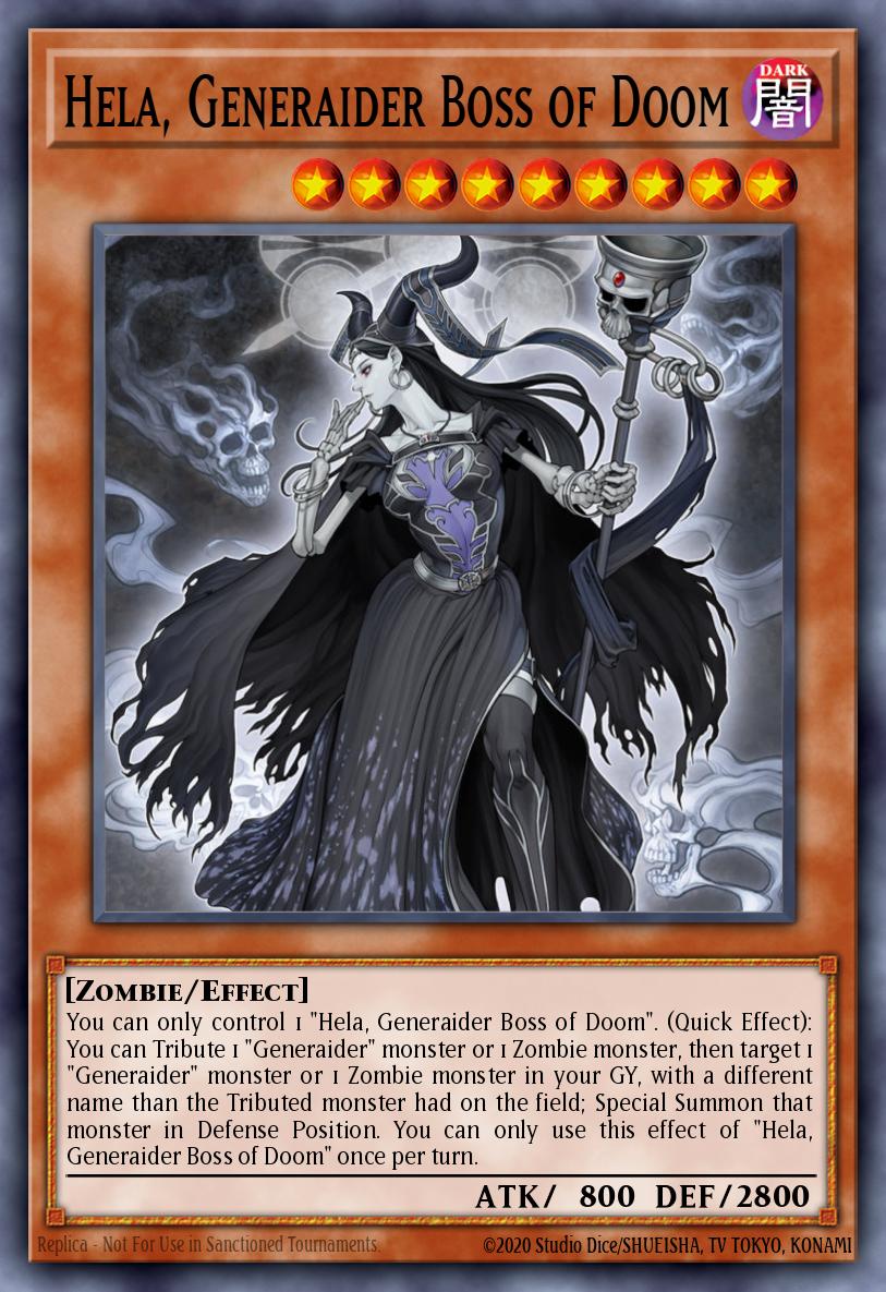 Hela, Generaider Boss of Doom (MONSTER) (GFP2-EN090)