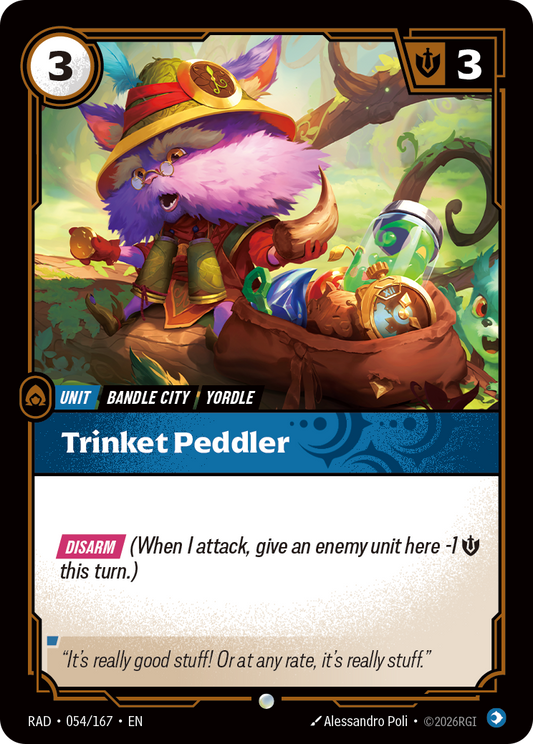 Trinket Peddler (Unit) (RAD-054/167) (Common)
