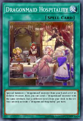 Dragonmaid Hospitality (SPELL) (RA03-EN068) (SR/UR/SE/UL/PS/CR/QCSE)