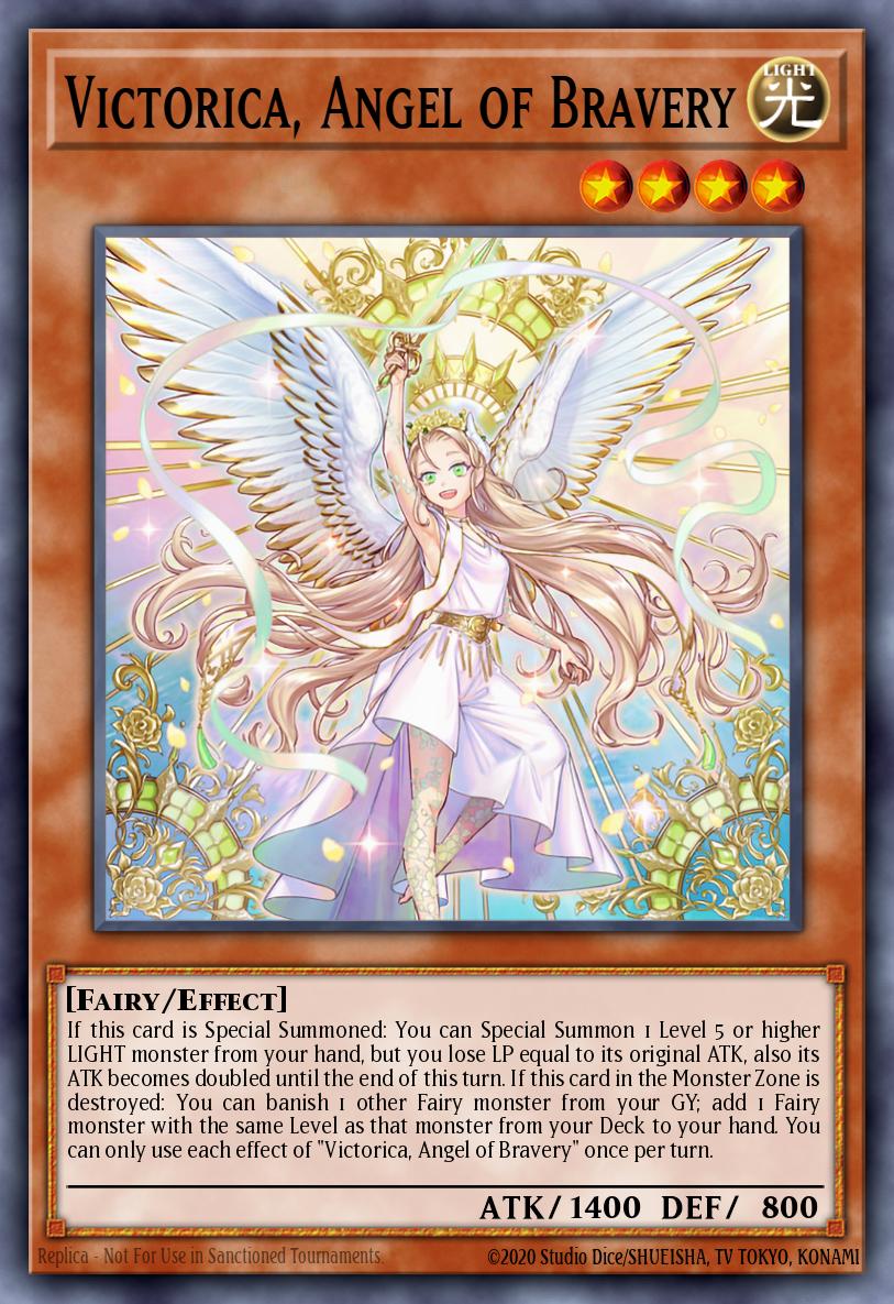 Victorica, Angel of Bravery (MONSTER) (GFP2-EN042)