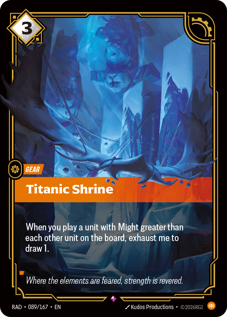 Titanic Shrine (Gear) (RAD-089/167) (Rare)