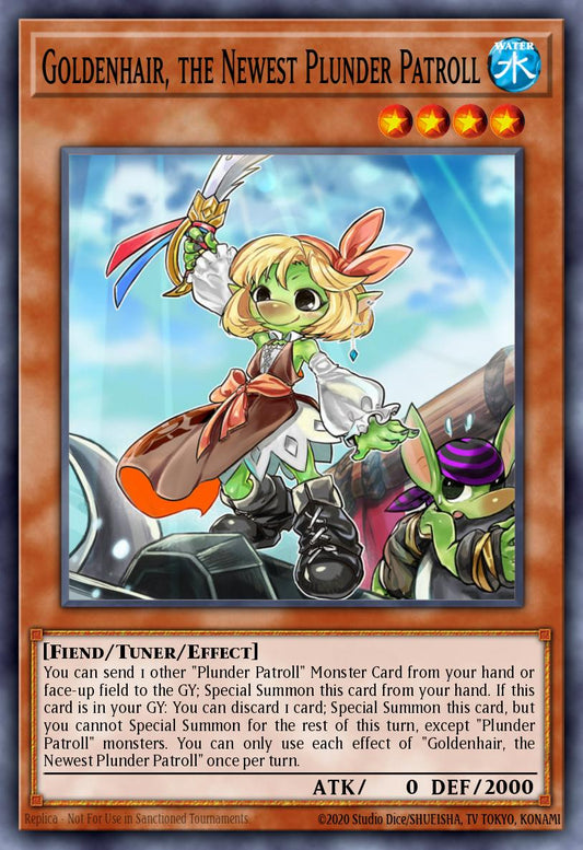 Goldenhair, the Newest Plunder Patroll (MONSTER) (GFP2-EN094)