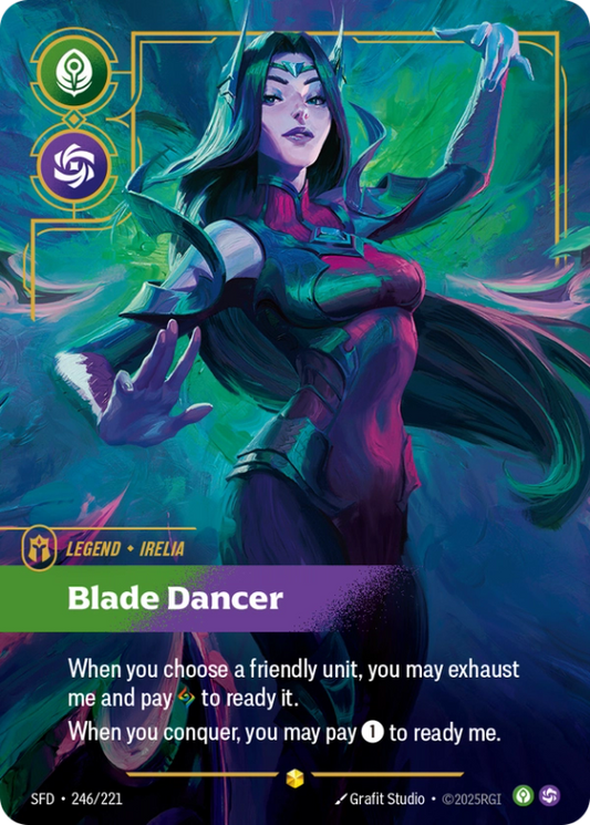 Irelia Blade Dancer (Legend) (SFD-246/221) (Showcase)