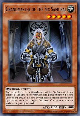 Grandmaster of the Six Samurai (MONSTER) (RA03-EN174) (PS/QCSE)