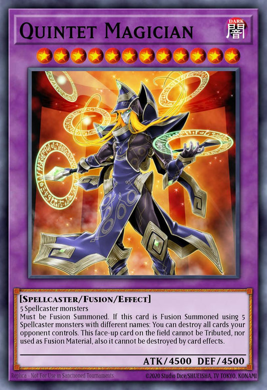 Quintet Magician (MONSTER) (GFP2-EN127) (UR)