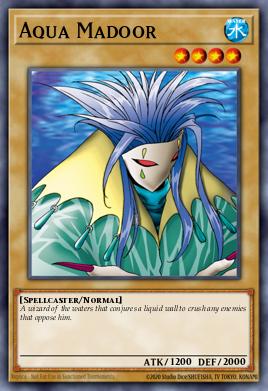 Aqua Madoor (MONSTER) (LOB-EN027) (RARE)