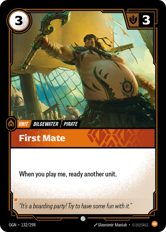 First Mate (Unit) (OGN-132/298) (Common)
