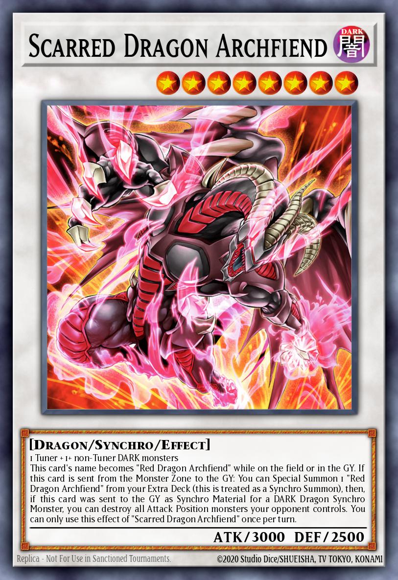 Scarred Dragon Archfiend (MONSTER) (RA05-EN044)
