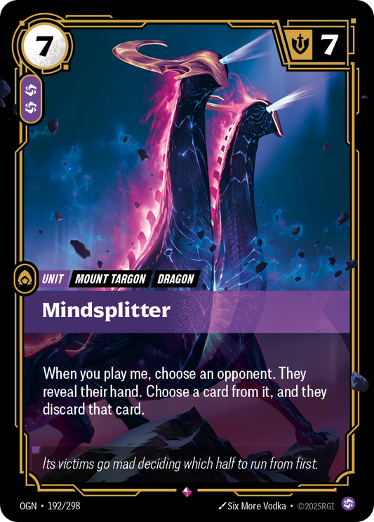 Mindsplitter (Unit) (OGN-192/298) (Rare)