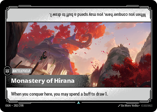 Monastery of Hirana (Battlefield) (OGN-282/298) (Uncommon)