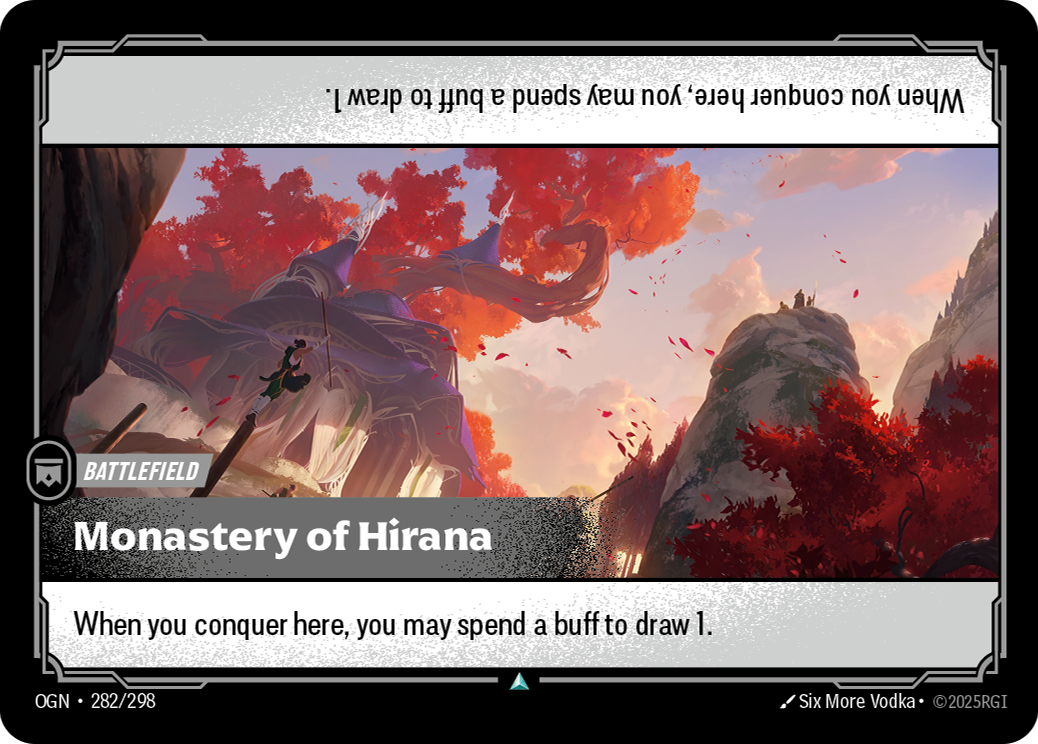 Monastery of Hirana (Battlefield) (OGN-282/298) (Uncommon)