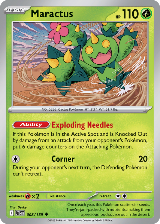 Maractus (Basic Pokémon) (JTG-008/159) (Uncommon)