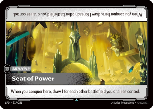 Seat of Power (Battlefield) (SFD-217/221) (UnCommon)