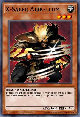 X-Saber Airbellum (MONSTER) (RA03-EN221) (PS/QCSE)