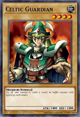 Celtic Guardian (MONSTER) (LOB-EN007) (SUPER RARE)