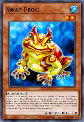 Swap Frog (MONSTER) (RA03-EN005) (SR/UR/SE/UL/PS/CR/QCSE)