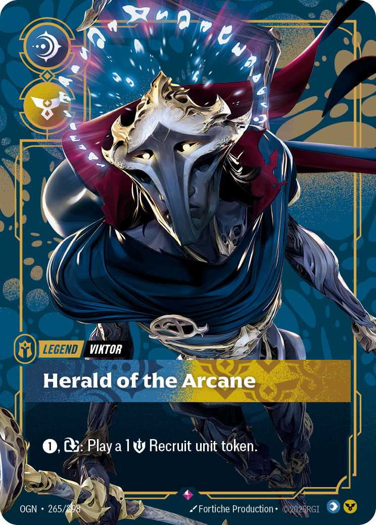 Herald of the Arcane (Legend) (OGN-265/298) (Rare)