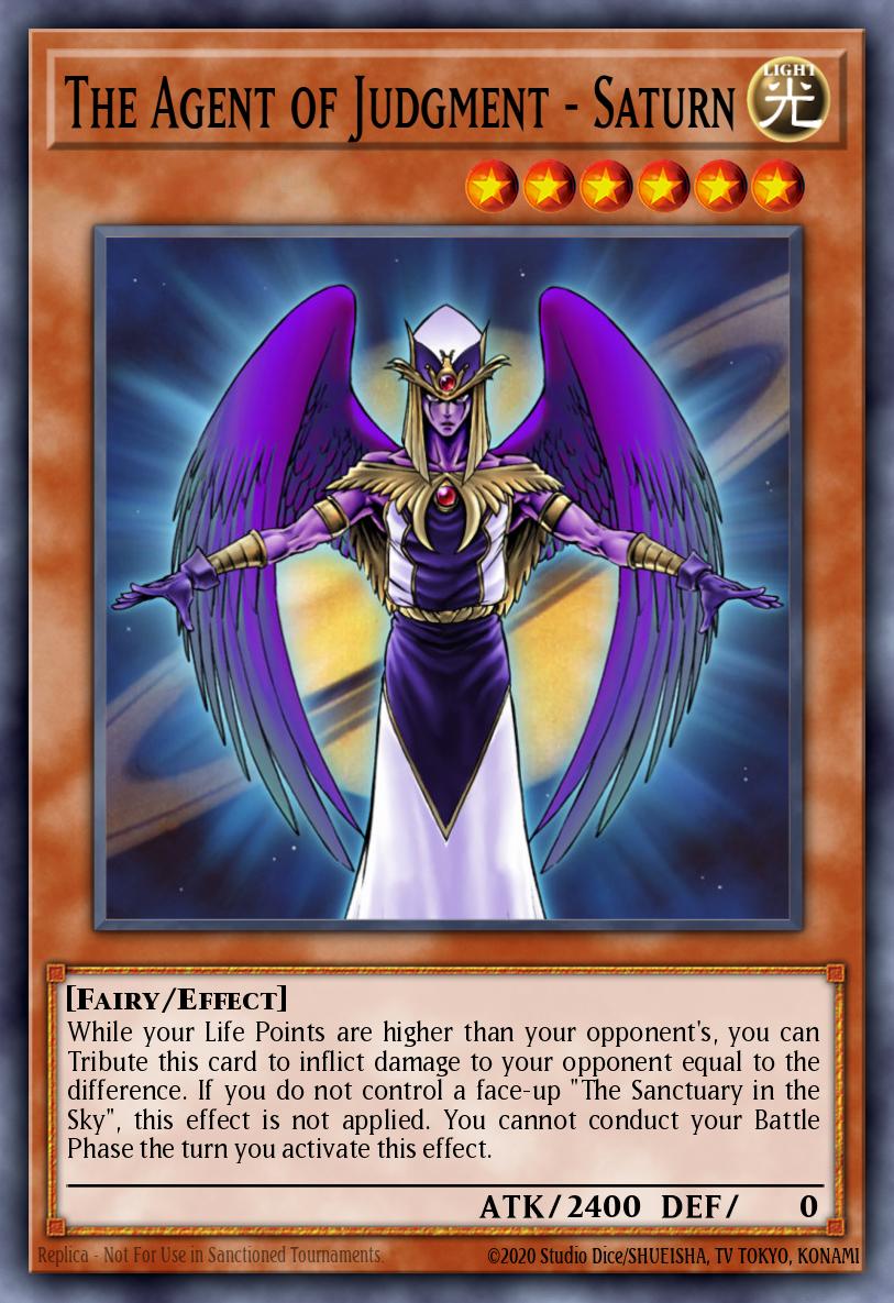 The Agent of Judgment - Saturn (MONSTER) (GFP2-EN053)