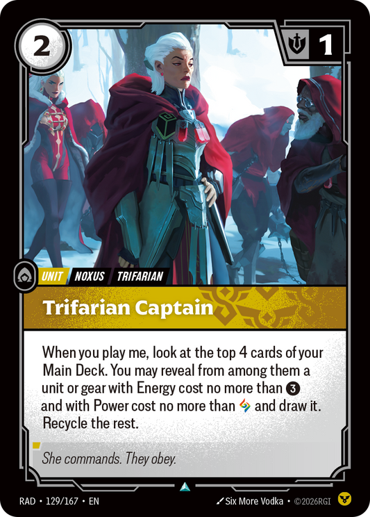 Trifarian Captain (Unit) (RAD-129/167) (Uncommon)
