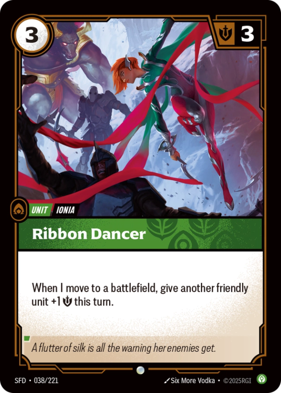 Ribbon Dancer (Unit) (SFD-038/221) (Common)
