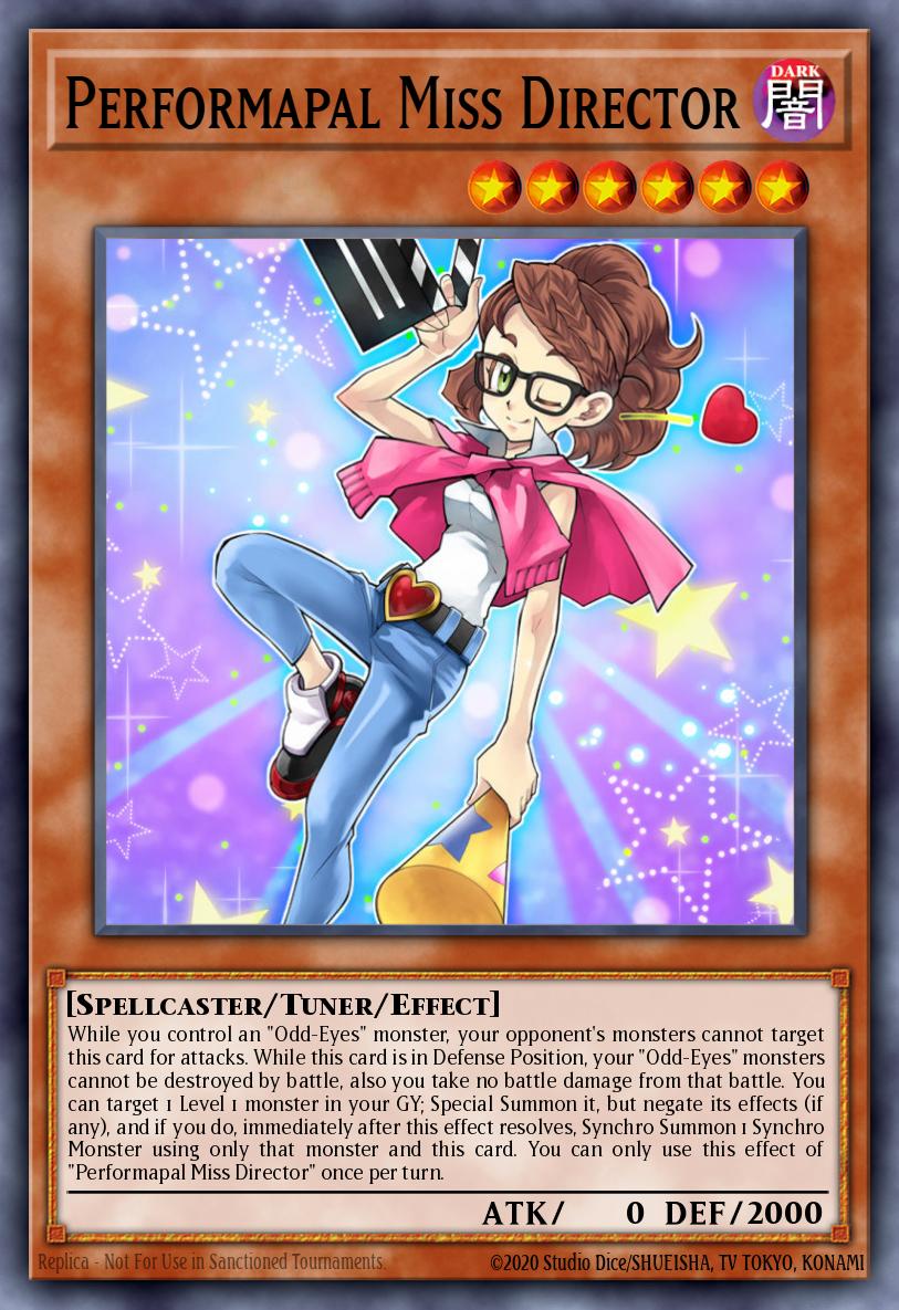Performapal Miss Director (MONSTER) (GFP2-EN035)