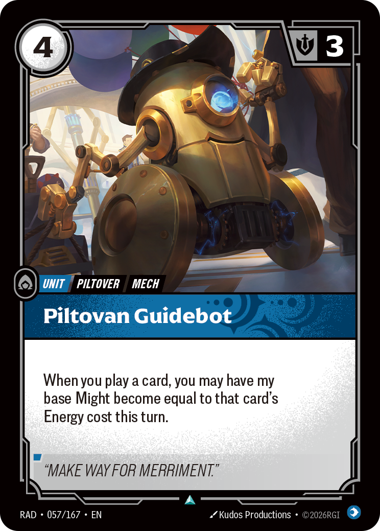 Piltovan Guidebot (Unit) (RAD-057/167) (Uncommon)