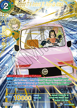 Android 17 & 18, Team Up Attack (BT17-136) (SPR)