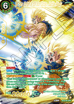 SS Son Gohan & SS Son Goten, Battle Ready (BT22-067) (SPR)